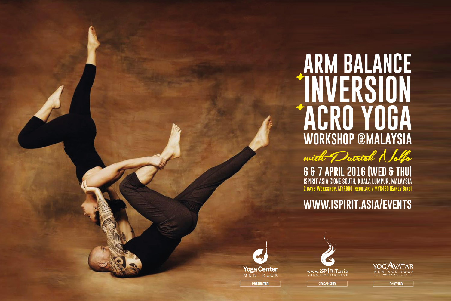 Arm Balance Inversion Acro Yoga Patrick