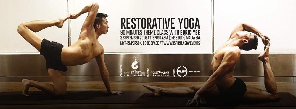 Restorative Yoga with Edric Yee cover